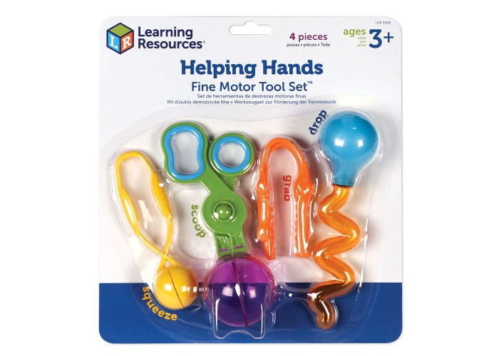 Helping hands fine motor tool set – Learning and Exploring Through